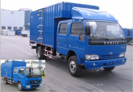 NJ5050XXY-DCFS厢式运输车燃油公告图片2