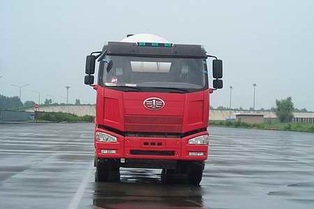 CA5250GJBP66K24L2T1E平头柴油混凝土搅拌汽车燃油公告图片1