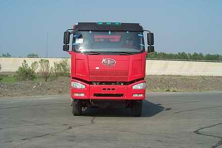 CA3310P66K2L5T4E平头柴油自卸汽车燃油公告图片1