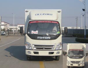BJ5049V8BD6-FD厢式运输车燃油公告图片1