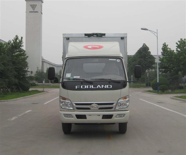 BJ5043XYK-B翼开启厢式车燃油公告图片1