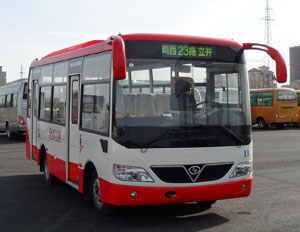 SLG6669C3GE城市客车燃油公告图片2