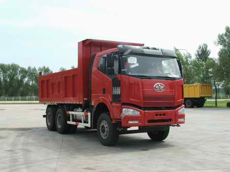 CA3250P66K2L3T1E平头柴油自卸汽车燃油公告图片2