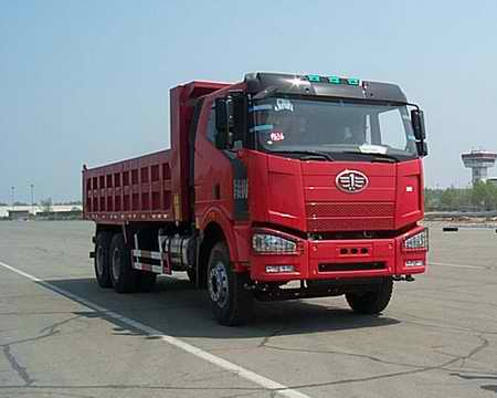 CA3250P66K2L3T1E平头柴油自卸汽车燃油公告图片2
