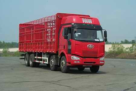 CA5310CLXYP63K2L6T4A2E1平头柴油仓栅式运输汽车燃油公告图片2