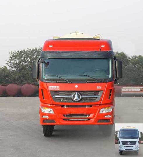 ND5310GFLZ00低密度粉粒物料运输车燃油公告图片1