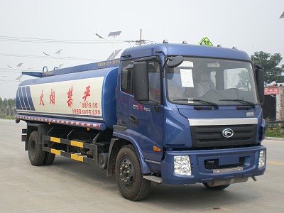XHT5163GRY易燃液体罐式运输车燃油公告图片2