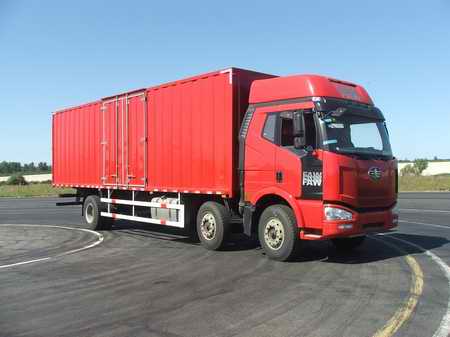 CA5250XXYP63K1L6T3A1HE平头柴油厢式运输汽车燃油公告图片2