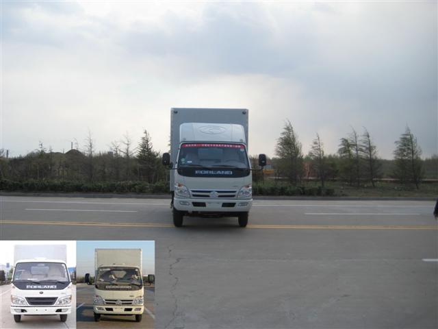 BJ5042XXY-X2厢式运输车燃油公告图片1