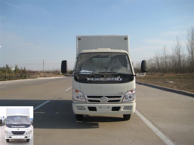 BJ5042XXY-X2厢式运输车燃油公告图片1
