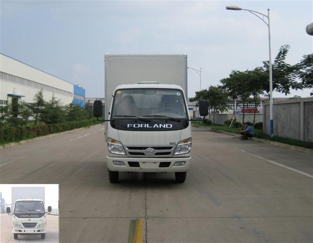 BJ5042XXY-X1厢式运输车燃油公告图片1