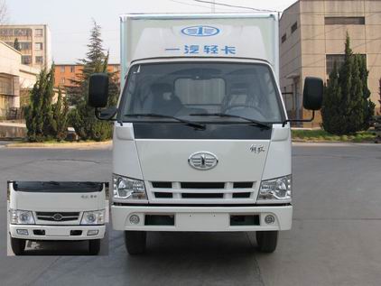 CA5040XXYK11L2E3-1厢式运输车燃油公告图片1