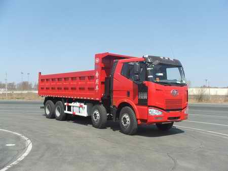CA3310P66K2L7T4E4平头柴油自卸汽车燃油公告图片2
