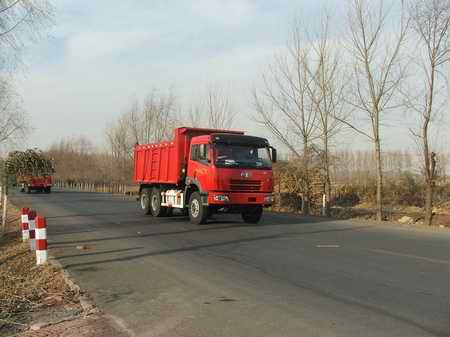 CA3252P2K2L1T1A2E平头柴油自卸汽车燃油公告图片2