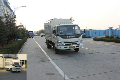 BJ5049CCY-CB仓栅式运输车燃油公告图片2
