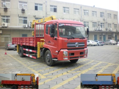 DFL5120JSQBX13A随车起重运输车燃油公告图片2