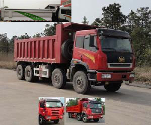 CA3310P2K2L1T4E4A80平头柴油自卸汽车燃油公告图片2