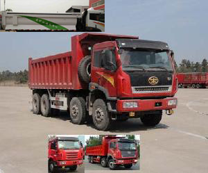 CA3310P2K2L1T4E4A80-1平头柴油自卸汽车燃油公告图片2