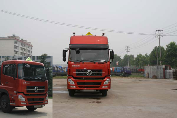 SLS5311GRYD4易燃液体罐式运输车燃油公告图片1