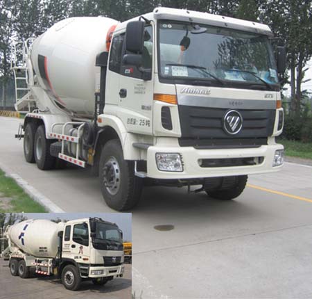 BJ5258GJB-5混凝土搅拌车燃油公告图片2
