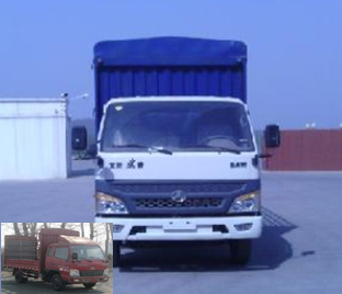 BJ5040CCY1F仓栅式运输车燃油公告图片1