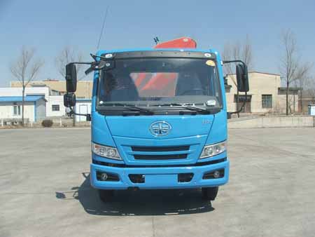 SYM5160JSQJF随车起重运输车燃油公告图片1