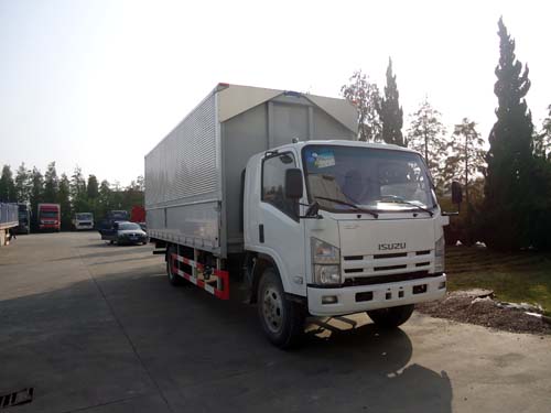 SLP5100XYKS翼开启厢式车燃油公告图片2