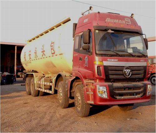 BJ5313GFL-AA低密度粉粒物料运输车燃油公告图片2