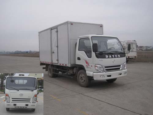 CGC5100XXYHDD33D厢式运输车燃油公告图片2