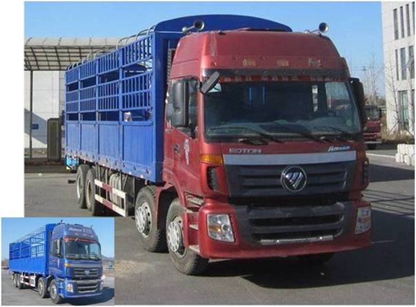 BJ5313CCY-XC仓栅式运输车燃油公告图片2