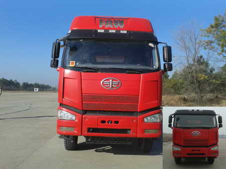 CA3250P66K2LT1AE4平头柴油自卸汽车燃油公告图片1
