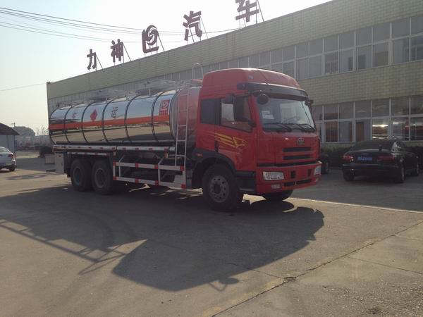 SLS5250GRYC4Q易燃液体罐式运输车燃油公告图片2