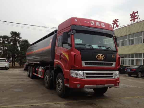 SLS5312GRYC4Q易燃液体罐式运输车燃油公告图片2