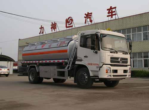 SLS5160GRYD4铝合金易燃液体罐式运输车燃油公告图片2