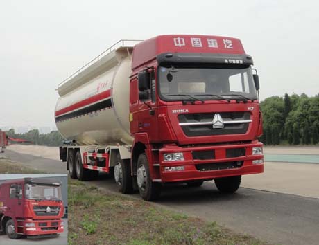 SGZ5311GFLZZ4K低密度粉粒物料运输车燃油公告图片2