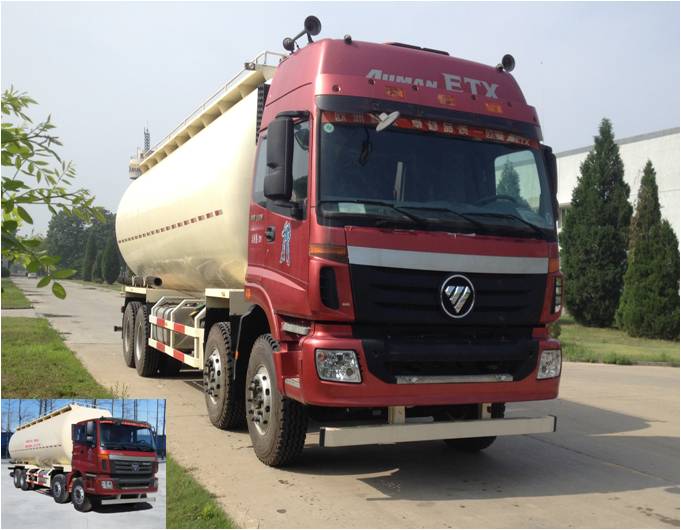 BJ5313GFL-XB低密度粉粒物料运输车燃油公告图片2