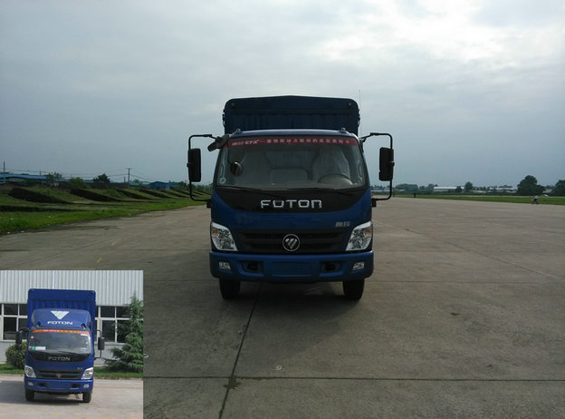 BJ5129VJCED-FD仓栅式运输车燃油公告图片1