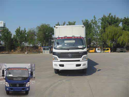 BJ5129VECEG-FA厢式运输车燃油公告图片1