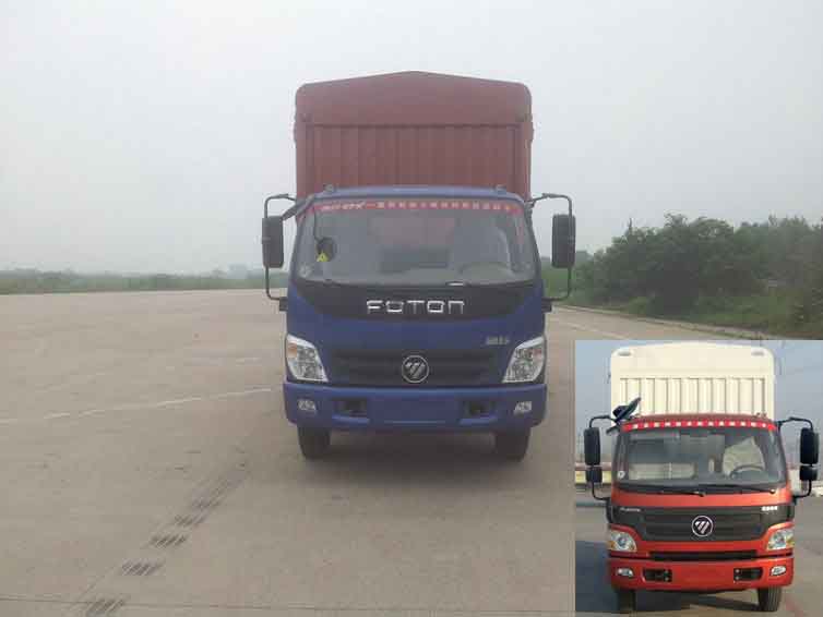 BJ5109VEBED-FG仓栅式运输车燃油公告图片1