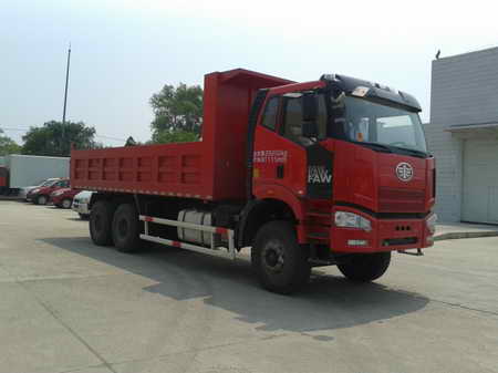 CA3250P66K2L0T1AE4平头柴油自卸汽车燃油公告图片2