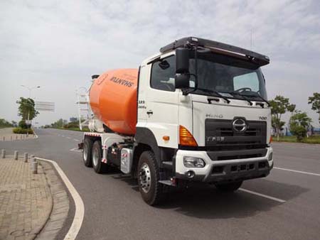 HJC5253GJBD2混凝土搅拌运输车燃油公告图片2