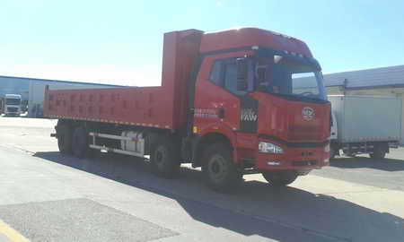 CA3310P66K24L5T4E4平头柴油自卸汽车燃油公告图片2