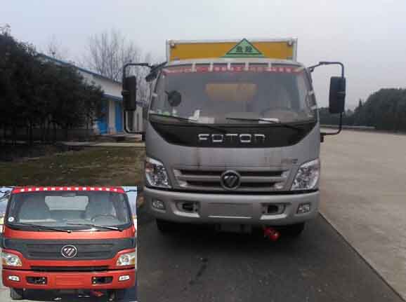 XZC5099XQY4爆破器材运输车燃油公告图片1