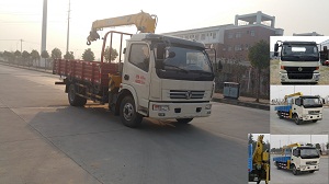 EQ5090JSQL随车起重运输车燃油公告图片2