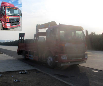 CLW5160JSQB4随车起重运输车燃油公告图片2