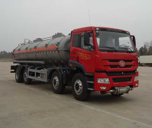 HZZ5310GFW腐蚀性物品罐式运输车燃油公告图片2