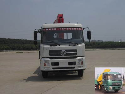 DFL5160JSQBX5A随车起重运输车燃油公告图片1