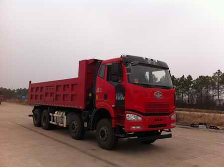 CA3310P66K2L4T4E4平头柴油自卸汽车燃油公告图片2