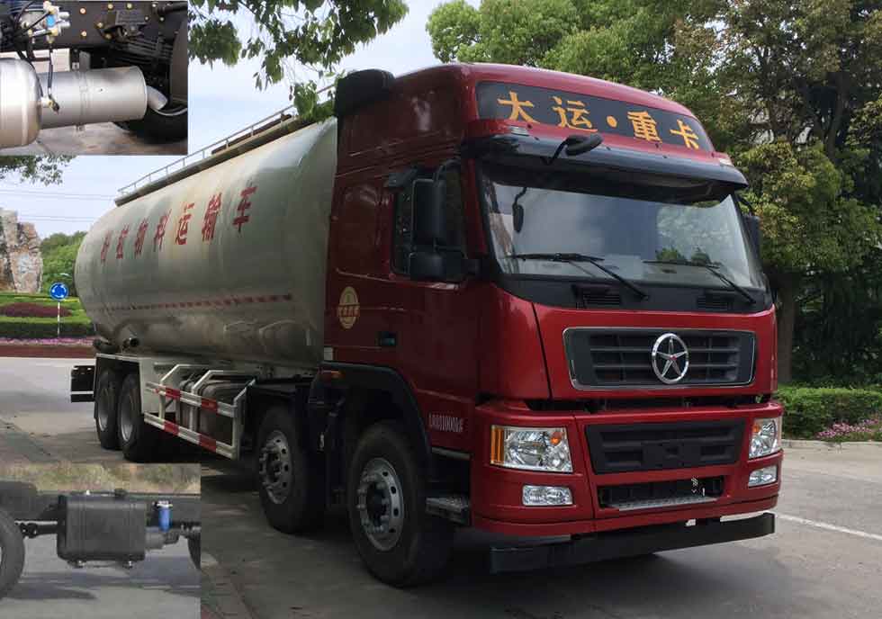 DYX5310GFLD4XDA低密度粉粒物料运输车燃油公告图片2