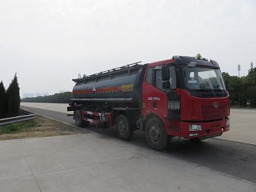 DTA5250GFWCA腐蚀性物品罐式运输车燃油公告图片2